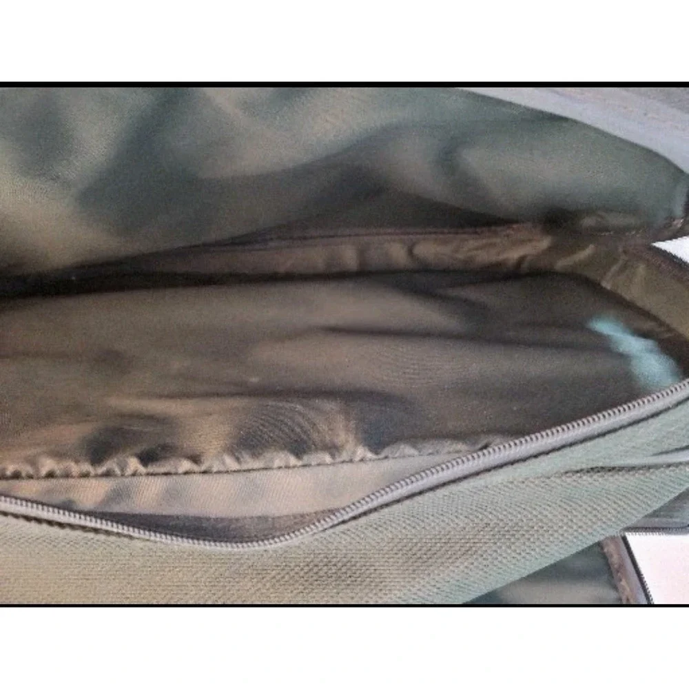 Samsonite Expandable Laptop Briefcase Carry On‎ Green Messenger Shoulder Bag EUC
